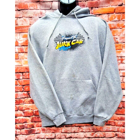 Pagoda Junk Car Race Sweatshirt/Hoodie Printed On Front & Back - Picture 1 of 10